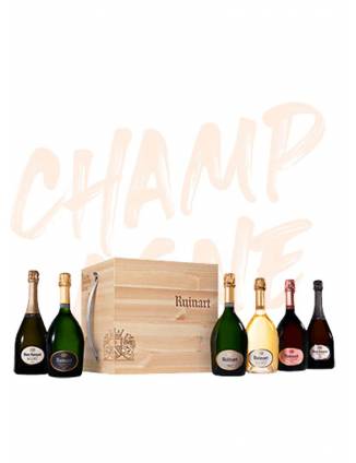 Coffret "Urbaines L'intégrale" 6 champagnes Ruinart