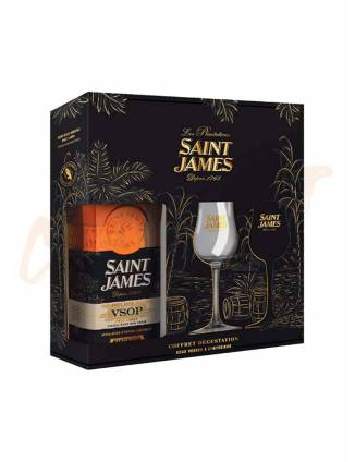 Coffret Saint James VSOP 2 verres