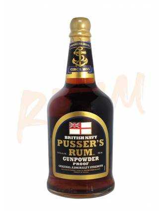 Pusser's Rum Gunpowder proof