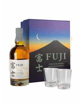 Coffret Whisky Fuji Single Blended - 2 verres