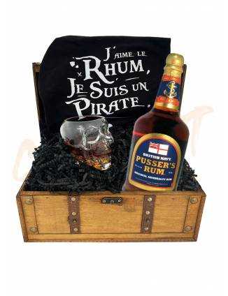 Coffret Pirate Pusser's rum