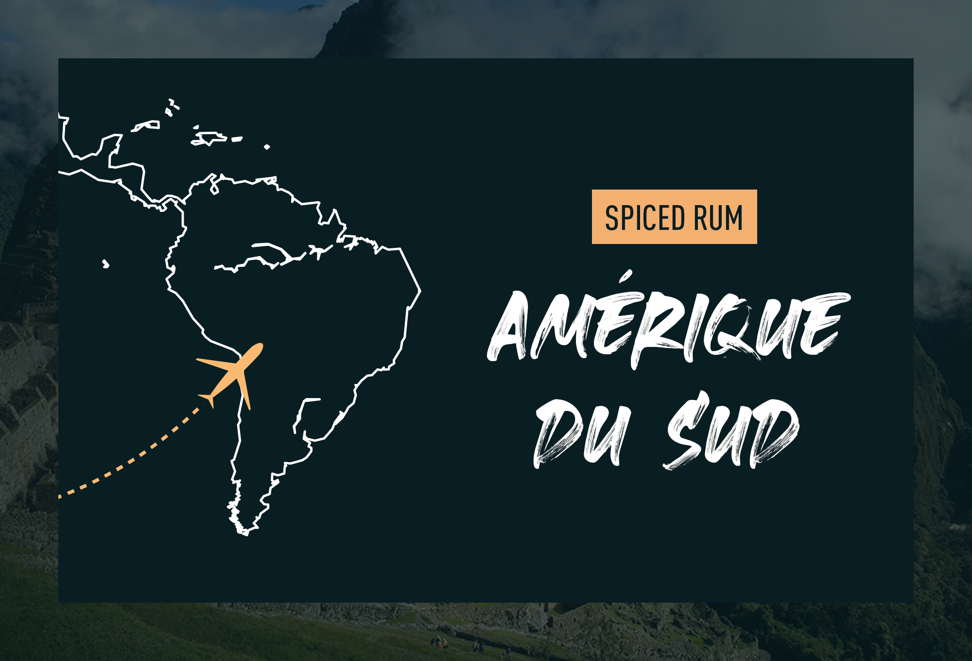 Les Spiced rum d'Amérique du sud