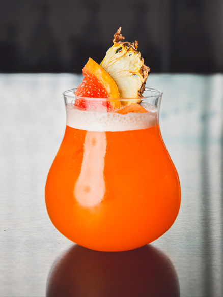 Cocktail à base de liqueur Rosemeont à l'orange