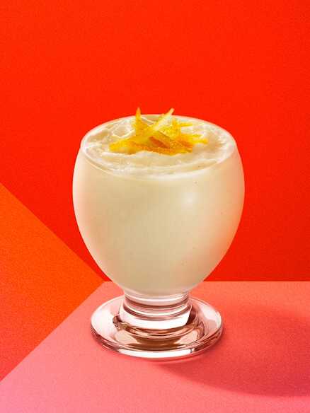 Cocktail ginger lemon freeze à base de whisky