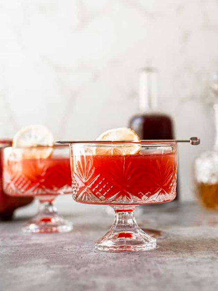 Cocktail pomegranate whisky à base de whisky Bastille 1789
