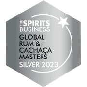 the global spirits masters rum silver 2023.png
