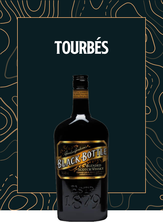 Les whiskies Tourbés