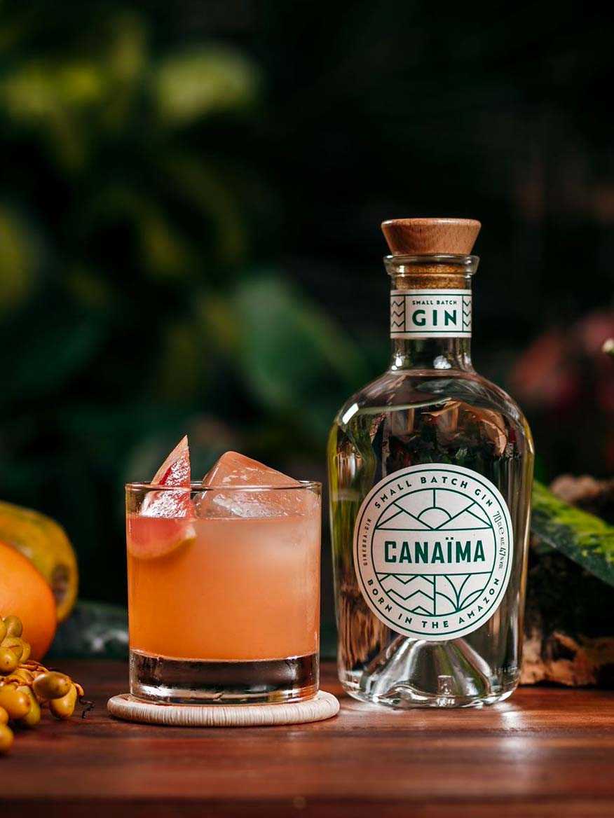 Cocktail Canaima Taren à base de gin