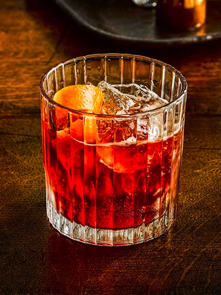 Cocktail Boulvardier à base de Bourbon américain