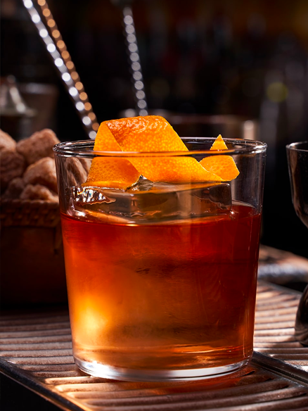 Cocktail Old Fashioned à base de rhum