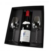 Coffret Pommard 1er Cru Clos Blanc 2013 et 2 verres dégustation