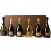 coffret l'Intégrale composé de 6 champagnes Ruinart