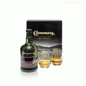 Coffret whiskey irlandais Connemara + 2 verres