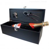 Coffret bois luxe Champagne Maxim's de Paris brut et accessoire