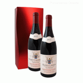 Coffret cadeau de 2 bouteilles deBourgogne : Gevrey Chambertin + Aloxe Corton domaine Machard de Gramont