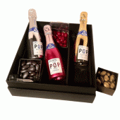 Coffret champagne POP Pommery et pépites gourmandes