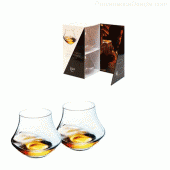 Coffret cadeau 2 gobelets Open Up Warm 30 cl pour le Whisky et le Rhum