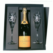 Le coffret "Noces d'Or" avec Champagne Veuve Clicquot