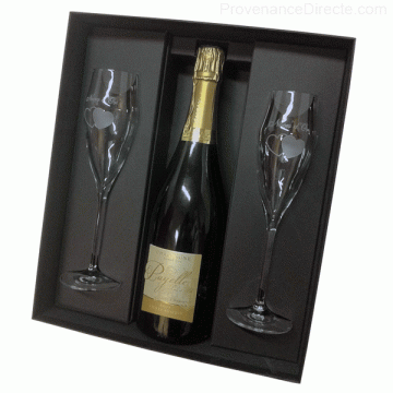 Le coffret Noces d'Or avec Champagne Payelle Grand Cru