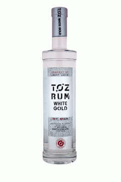 Rhum TOZ White élevé fût de Bourbon puis fût de Porto