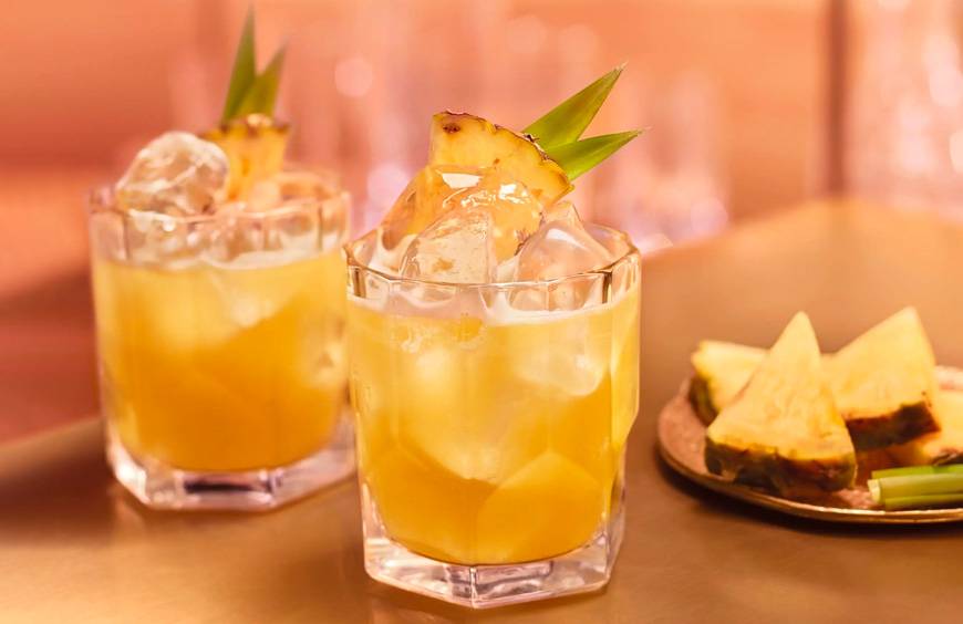 Cocktail le Whisky Pineapple Smash